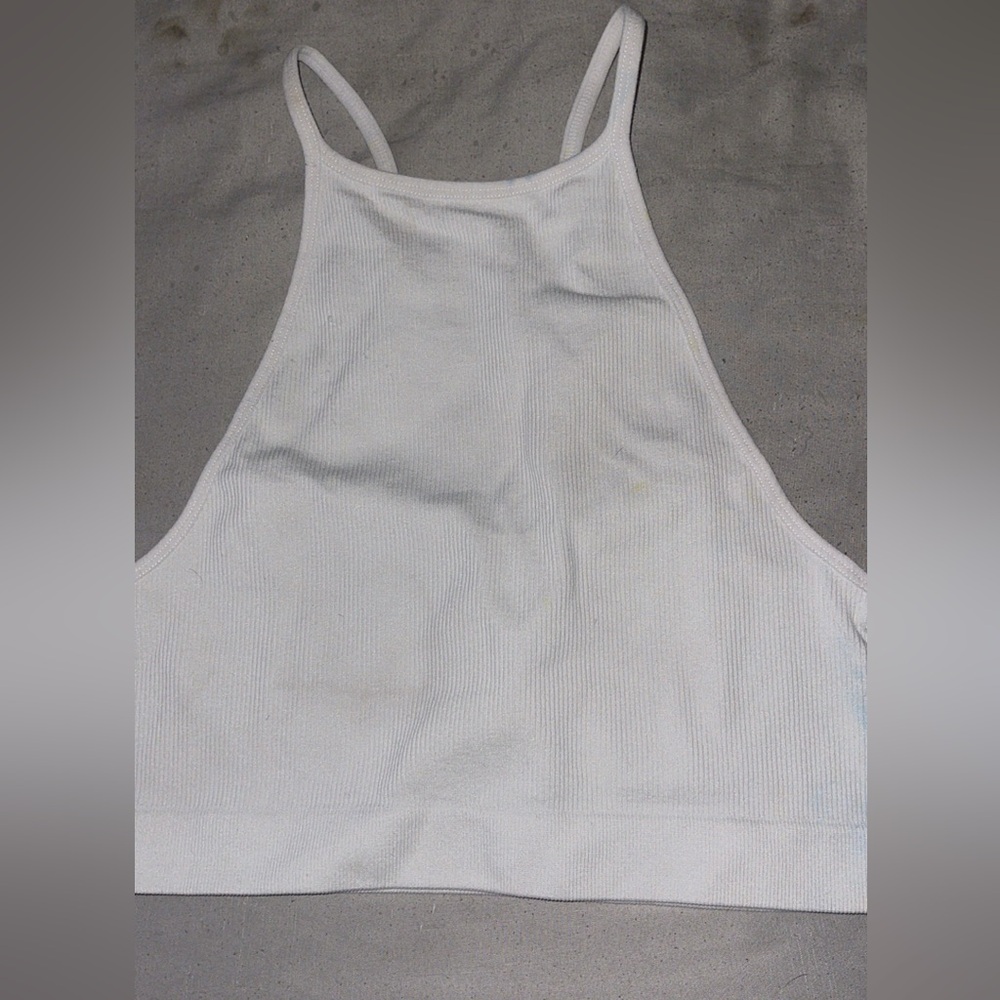White tank top size S